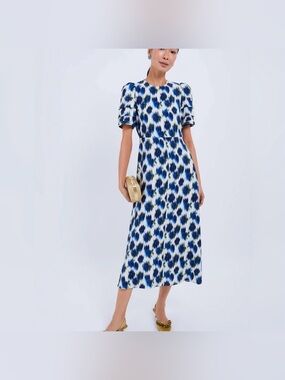 Hunter Bell Casey Dress In Ikat Rose